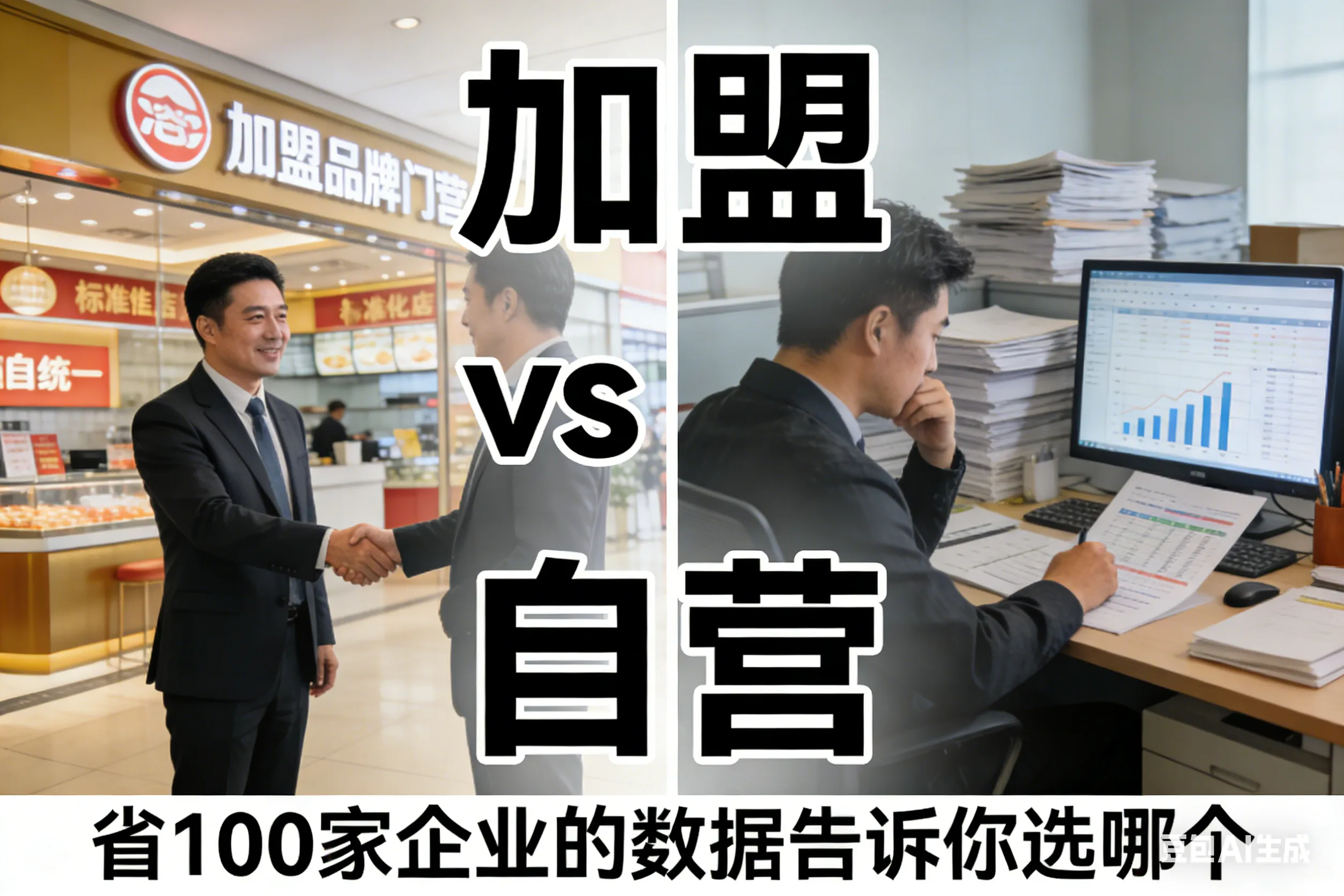 建筑工程业“加盟”vs“自营”:江苏省100家企业的数据告诉你选哪个
